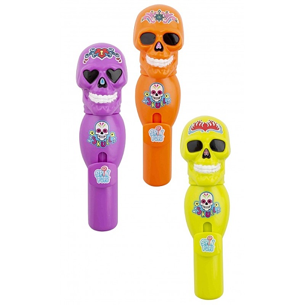 Halloween Dia de los Muertos - Lízátko v obalu Lebka 8 g