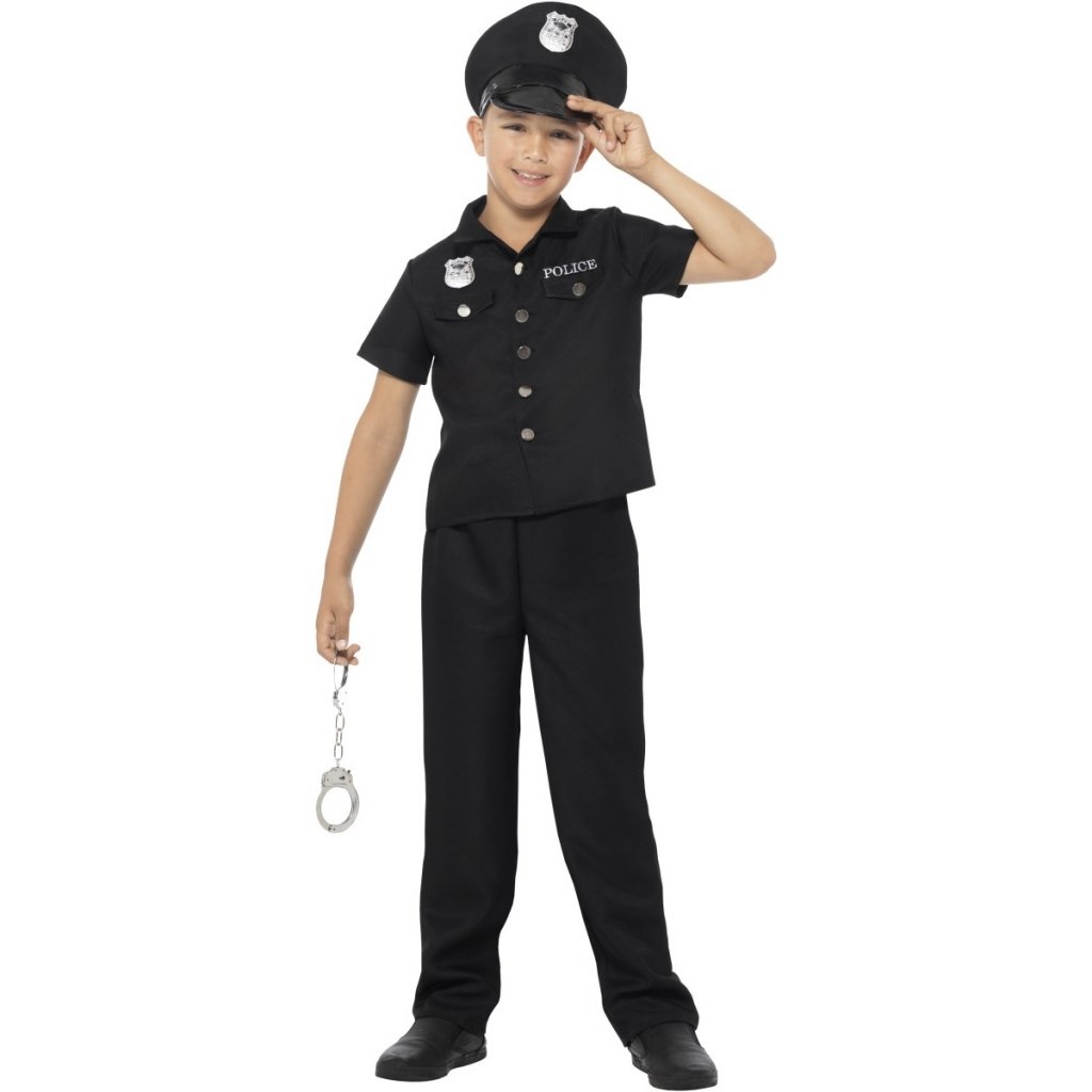 Kostým dětský Policista černý
