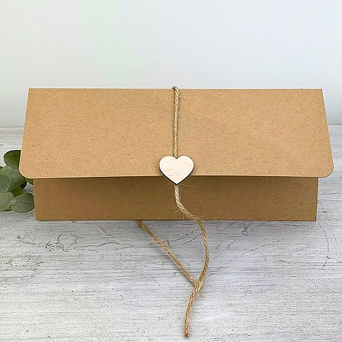 PŘÁNÍ svatební kraftové s provázkem