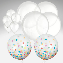 Transparentní balóny