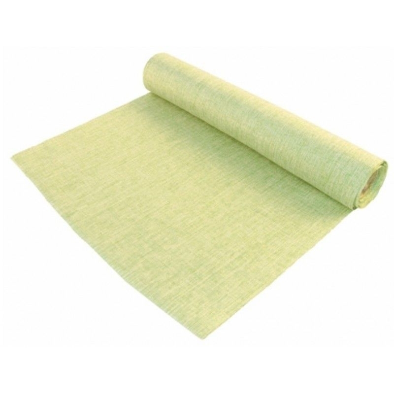 Šerpa stolová textilní limetkově zelená 28 cm/5 m