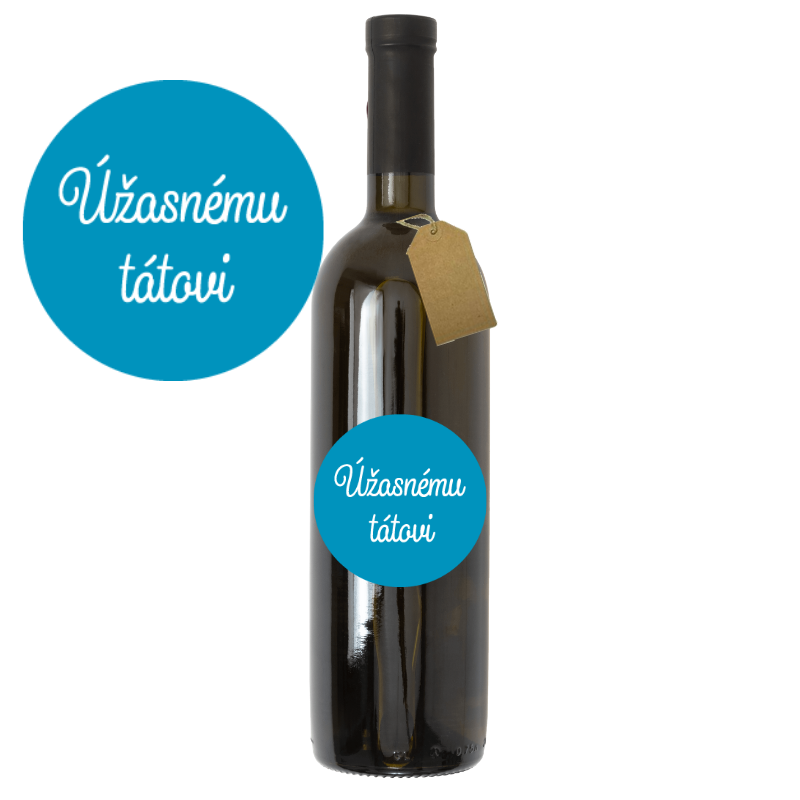 Dárkové víno Úžasnému tátovi - Sauvignon