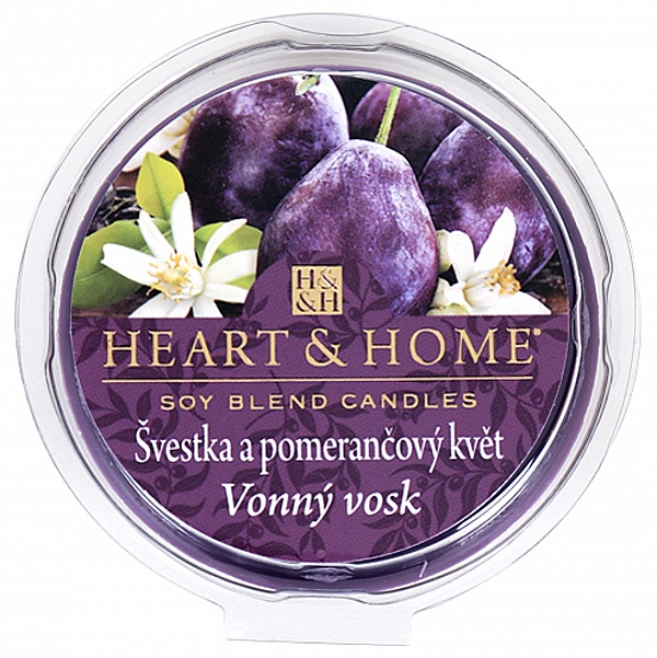 VONNÝ VOSK Švestka a pomerančové květy