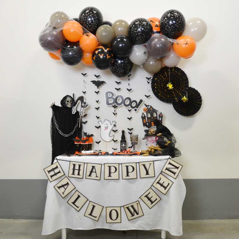 Halloweenk dekorace _stolu