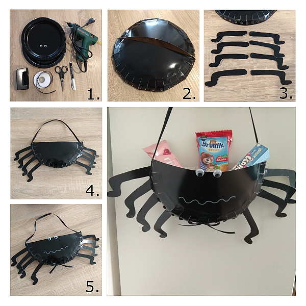 Výroba tašky z pavouka