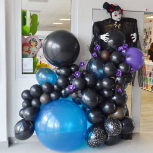 Halloweensk dekorace prostorov