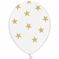 Balonek bílý s potiskem