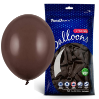 Balónek latexový 27 cm čokoládově hnědá 100 ks