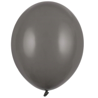 Balónek latexový 30 cm pastelově šedá 1 ks