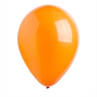 Bal�nek latexov� pastelov� oran�ov� 12" 30 cm 1 ks