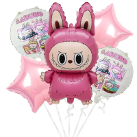 Balnkov buket rov Labubu 5 ks