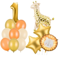 Balónkový set  Safari 1 narozeniny