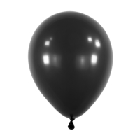Balónky černé dekoratérské Fashion 28 cm 50 ks