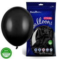Balónky latexové 27 cm černý 100 ks