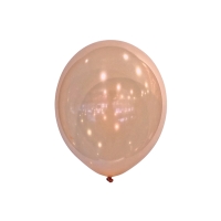 Balónky latexové dekoratérské Droplets oranžové 13 cm 100 ks