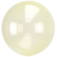 Balónová bublina krystalová žlutá