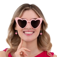 Br�le ve tvaru srdce pudrov� r��ov�