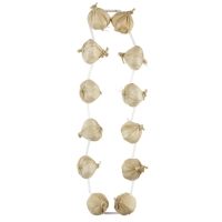 Dekorace náhrdelník česnek