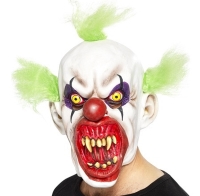 Halloweenská maska Zlověstný klaun