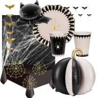 Halloweenský luxusní set - 68 ks