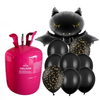 Helium s balonky - netopr - lux
