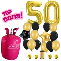 Helium set -  balonky k 50 narozenin�m