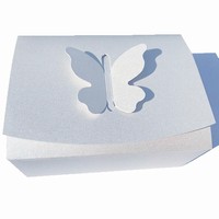 Krabička s motýlem malá perleťová