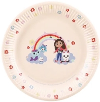 Tal��e pap�rov� Gabby's Dollhouse 23 cm 6 ks