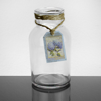 V�za s  hortenzi� - k dispozici 8 ks