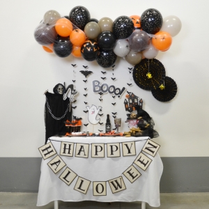 Halloweenk dekorace _stolu