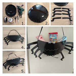 Výroba tašky z pavouka