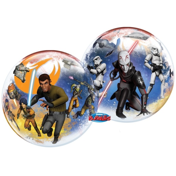 Levně Balónová bublina Star Wars Rebels 1 ks
