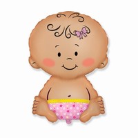 Balón fóliový miminko holčička