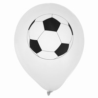 Balónky latexové fotbal 8ks