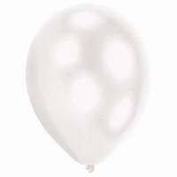 Balónky svítící bílé 5ks