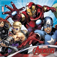 Ubrousky papírové Mighty Avengers 20ks