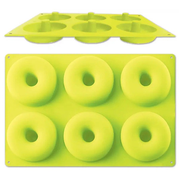 Forma pečící silikonová na donuty 29 x 17,5 cm
