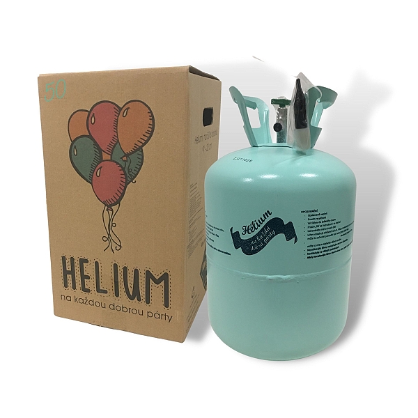 Levně Hélium do balónků B50 na 50 balónků