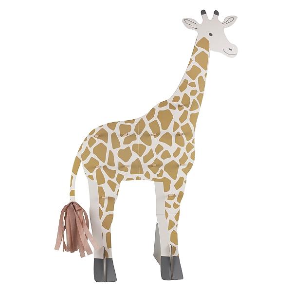 Safari party  "Let's Go Wild" - Stojan na donuty Žirafa 85 cm