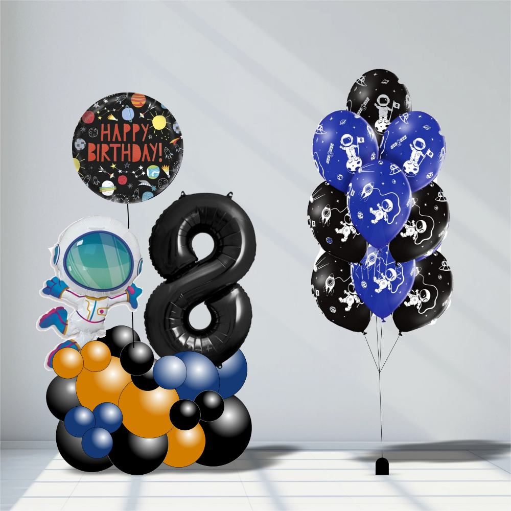 Vesmírná párty balónky