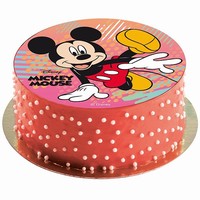 Jedlý papír na dort Mickey 20 cm