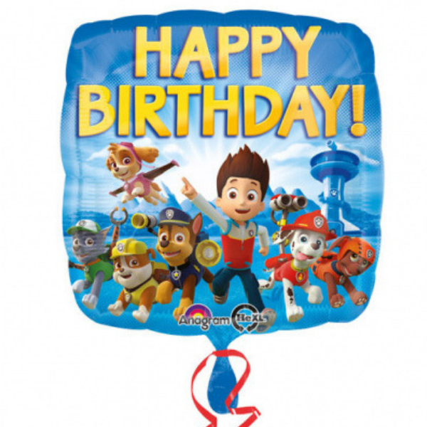 Balónek fólie HB Tlapková patrola