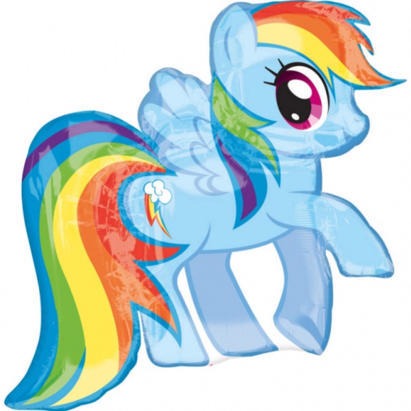 Balón fóliový SuperShape "My Little Pony" 1 ks