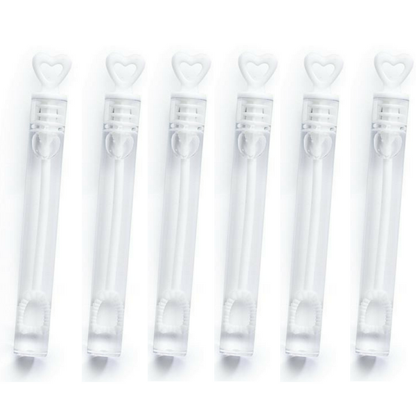 Bublifuky srdce 6 ks