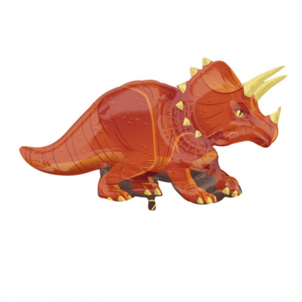 Levně Balónek fóliový Dinosaurus Triceratops