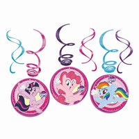 ZÁVĚSNÉ SPIRÁLY My Little Pony 6ks