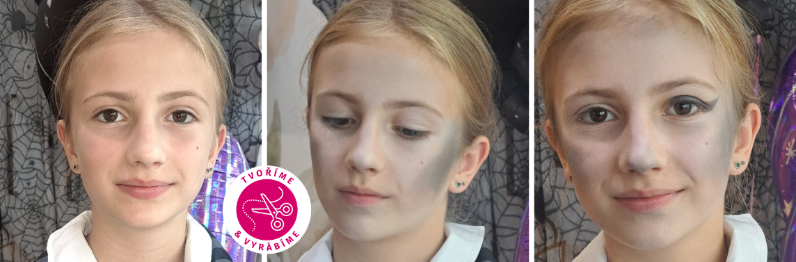 A halloweensk make up