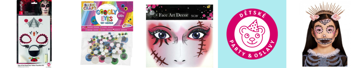 A halloweensk make up