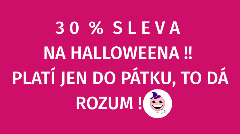 A halloweensk sleva