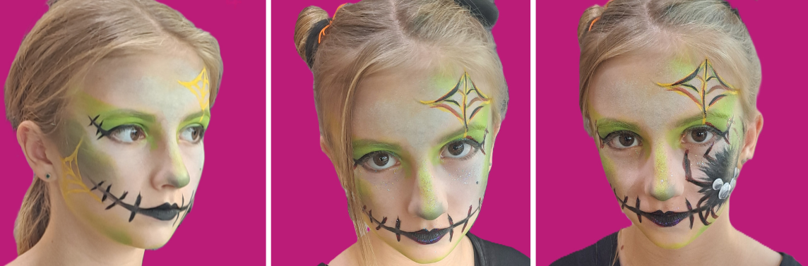 A halloweensk make up
